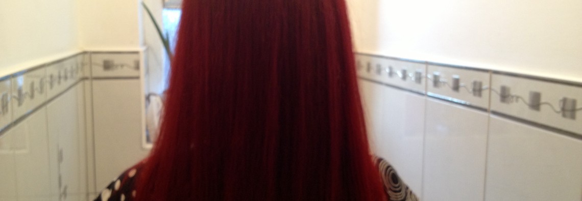 After: Super Straight Hair