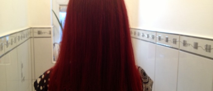 After: Super Straight Hair
