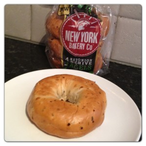 Red Onion & Chive bagels 