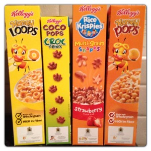 Kellogg’s New Lower Sugar Kids Cereals