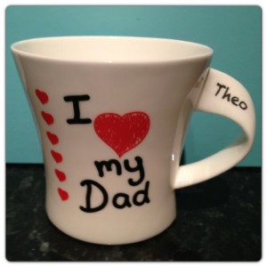 I Love My Dad Personalised Mug