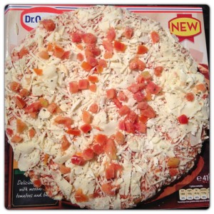 Dr. Oetker Panebello Pomodoro Mozzarella. 