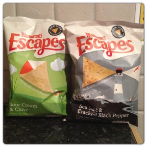 Warburtons Escapes: Sour Cream & Chive and Black Pepper