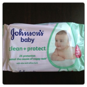 Johnson’s Baby Clean + Protect Wipes 