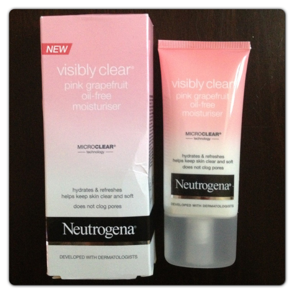 Neutrogena Visibly Clear Pink Grapefruit Oil-Free Moisturiser