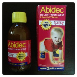 Abidec Multivitamin Syrup 