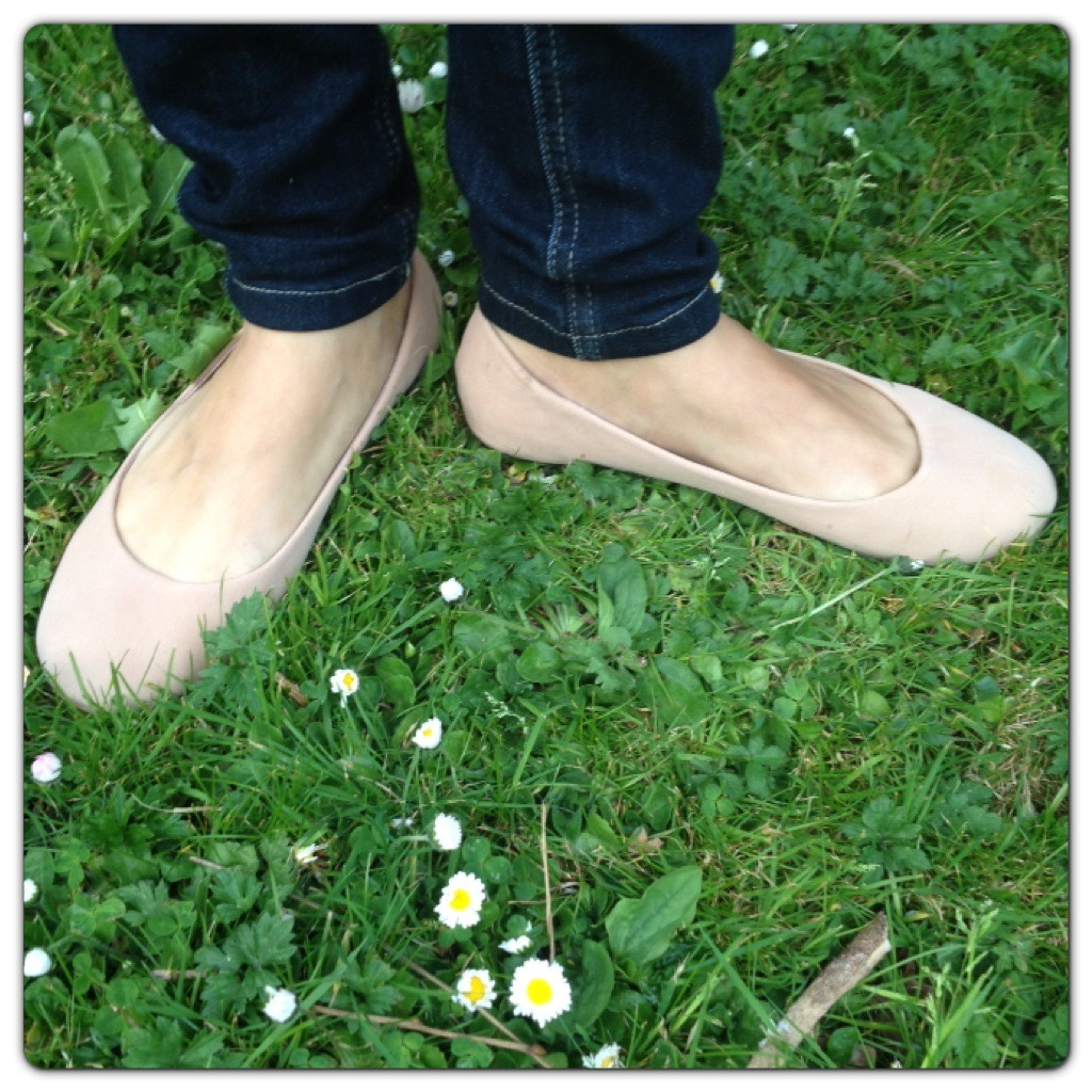 Nude Ballerina Pumps