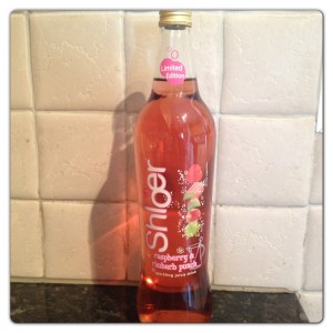 Shloer Raspberry and Rhubarb Punch Limited Edition