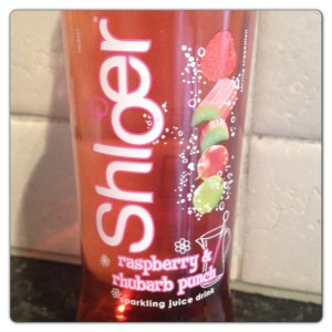 Shloer Raspberry and Rhubarb Punch 