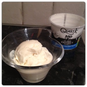 Frozen Vanilla Quark