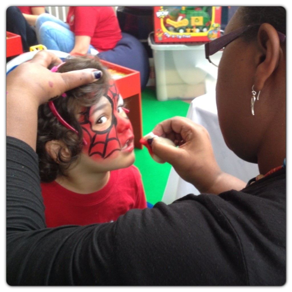 Face Painting at the Tree House