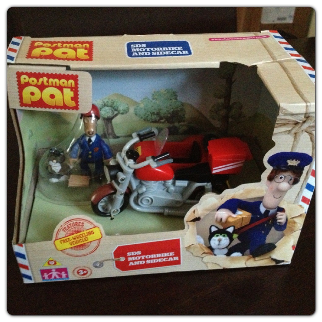 postman pat motorbike