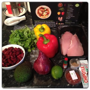 Butterflied Mexican Chicken with Homemade Refried Beans Ingredients