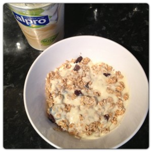 Alpro Yogurt with Granola