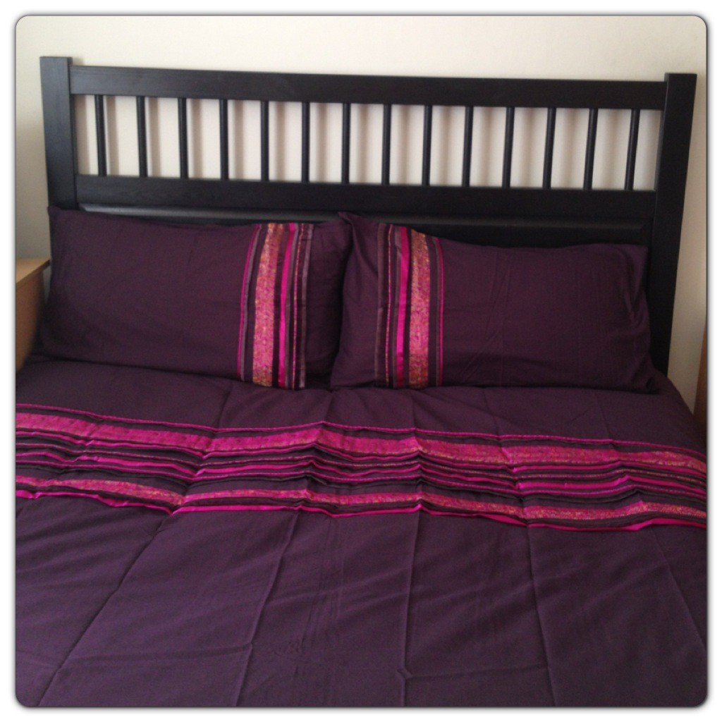 Plum Imogen Collection Duvet Cover Set