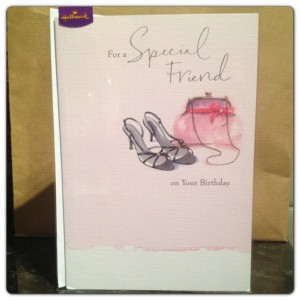 Hallmark Friendship Card