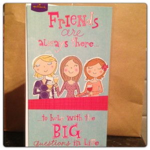 Hallmark Friendship Card