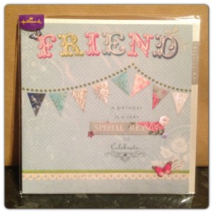 Hallmark Friendship Card