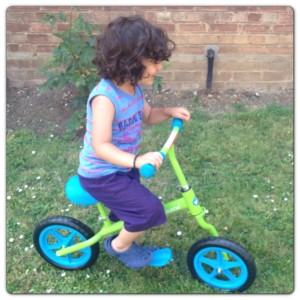 Little Man Riding  Kixi Balance Bike