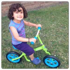 Having Fun with Kixi Balance Bike