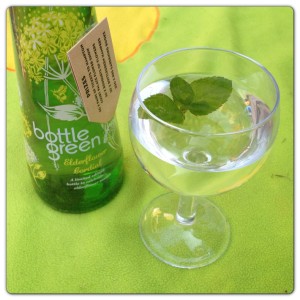 Bottlegreen Elderflower Cordial with Fresh Mint