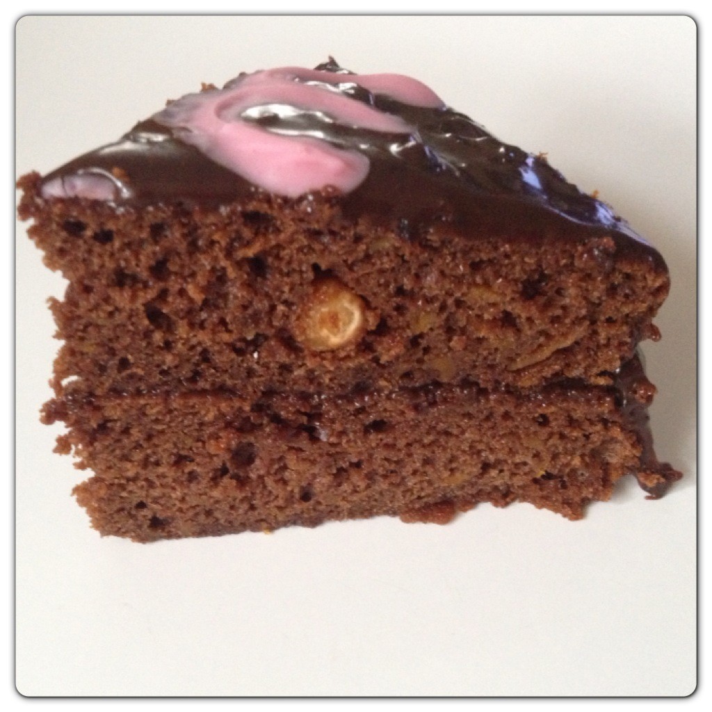 Chocolate Cake with Sweet Potato and Dairy Milk Whole Nut