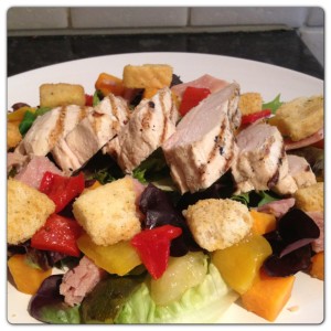 Chicken and Sweet Potato Summer Salad