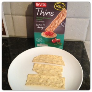 Ryvita Thins: Sundried Tomato & Herbs