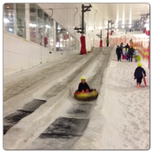 Ice Slide at Snozone