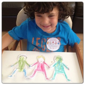 Helping to Break the World Record of Paper Dolls