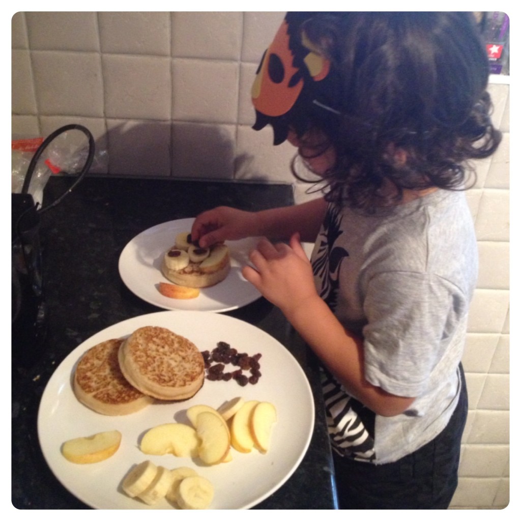 Making a Monkey Crumpet