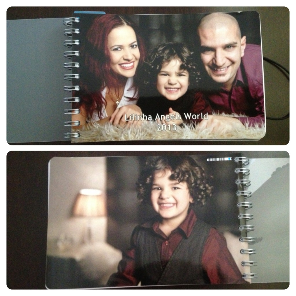 Back and Front of Personal Planner