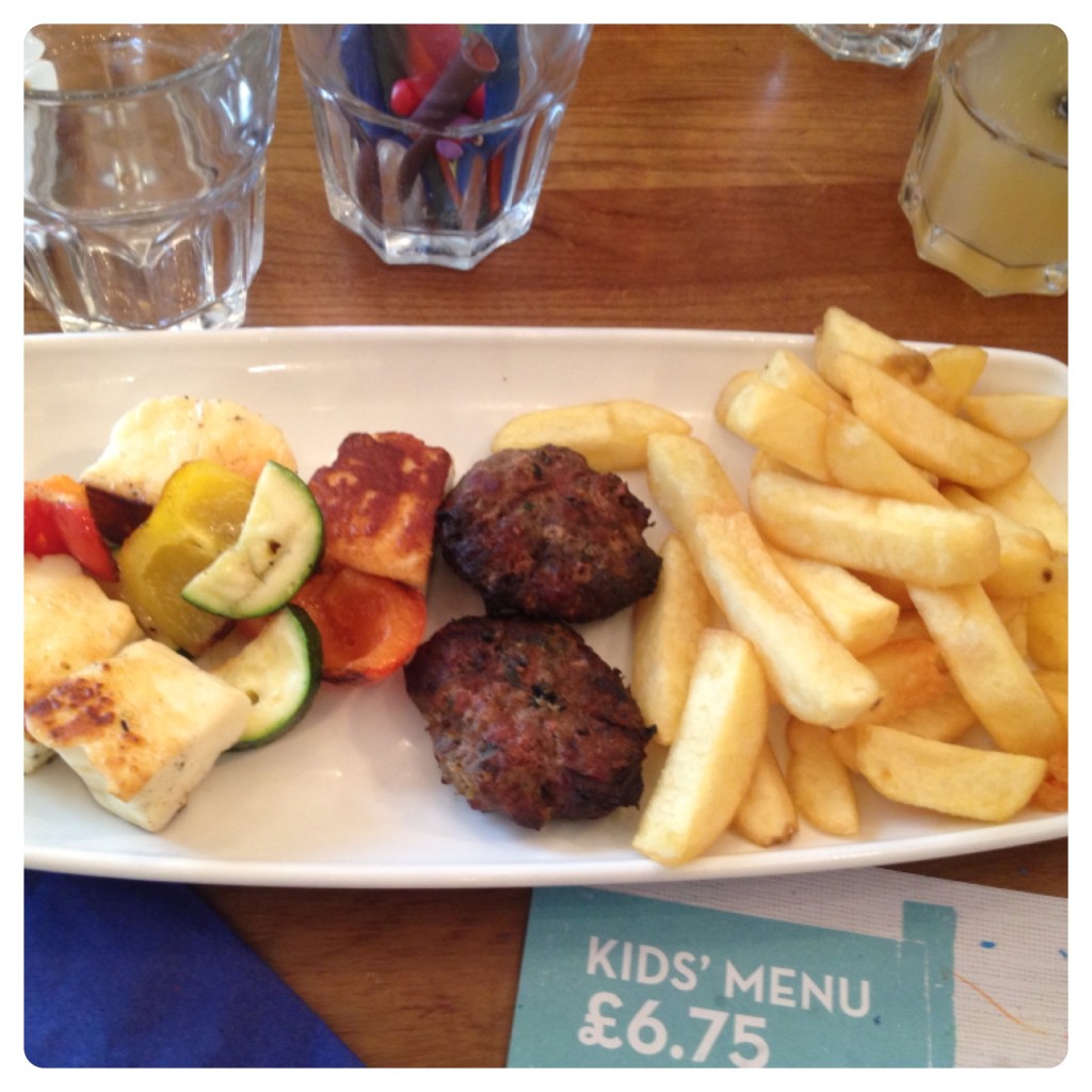 Kids Meal: 3 Mini Meze