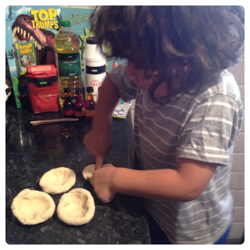 Making Holes in Playdoh