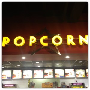 Popcorn and Snacks at Cineworld