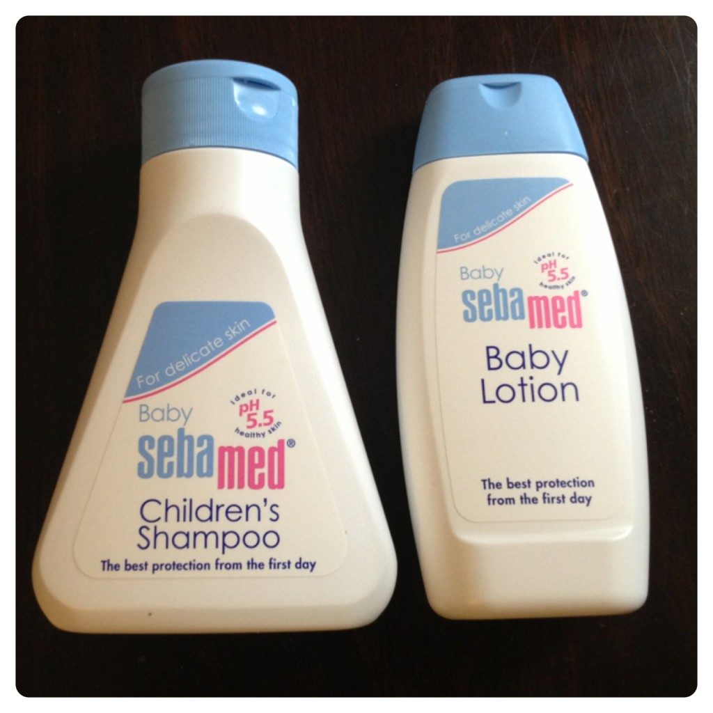 Sebamed Baby Children’s Shampoo and Sebamed Baby Lotion