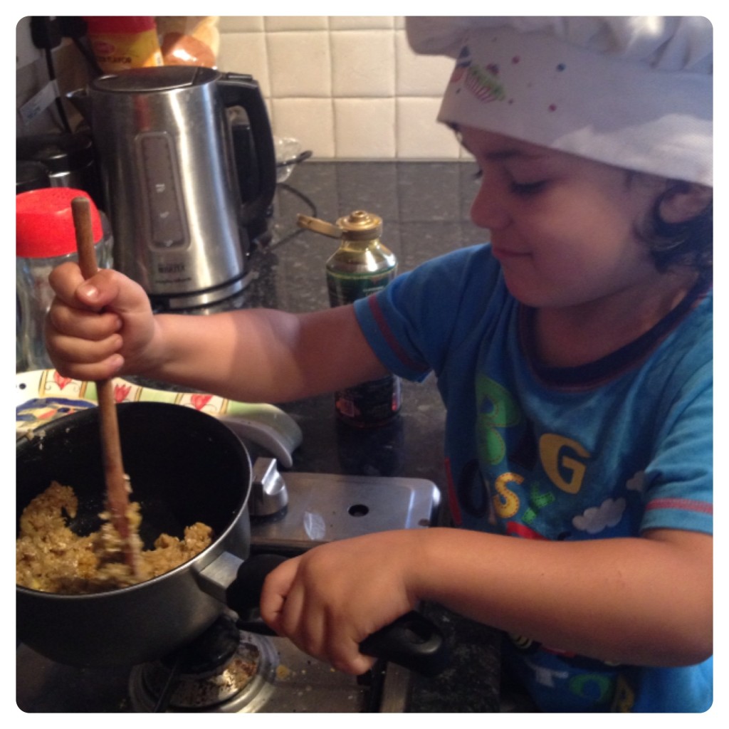 Making Flapjacks with Lyle’s Golden Syrup