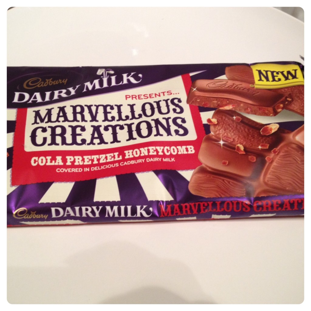 Cadbury Marvellous Creations Cola Pretzel Honeycomb