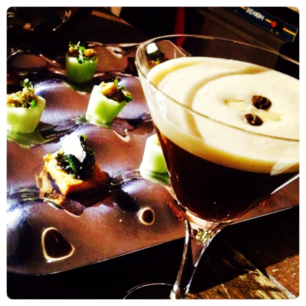 Espresso Martini and Canapes
