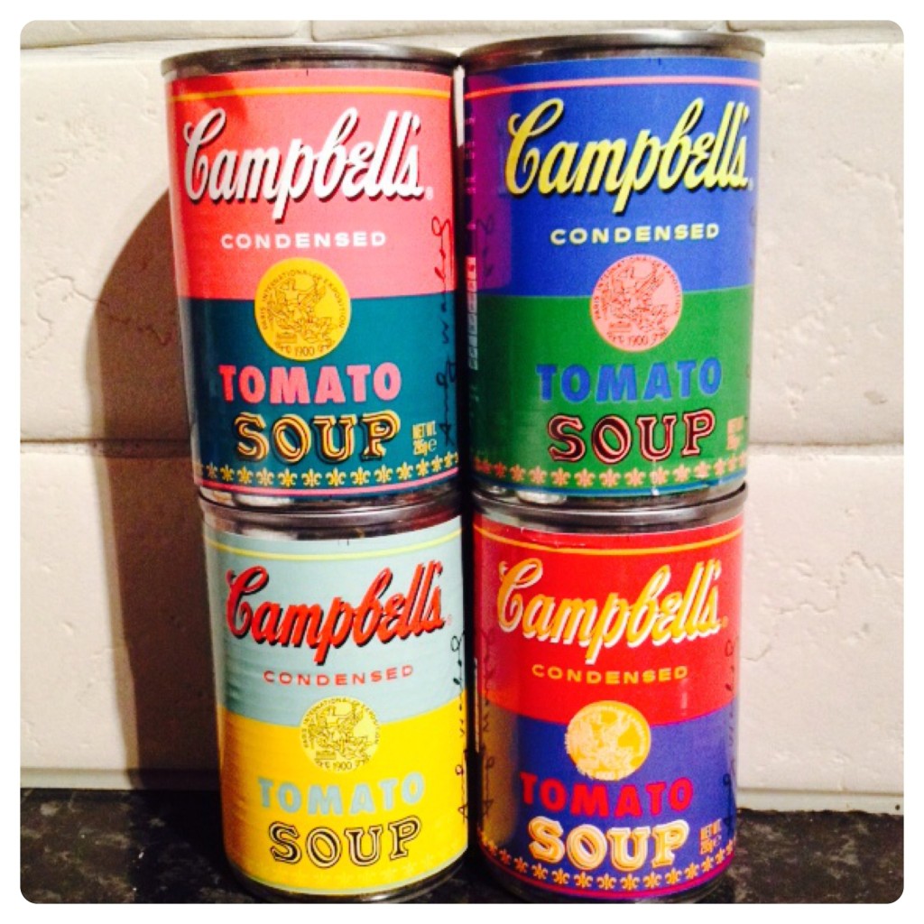 Andy Warhol Inspired Limited Edition Campbell's Soup