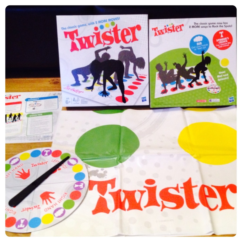 Twister: You are sure to get yourself in a twist