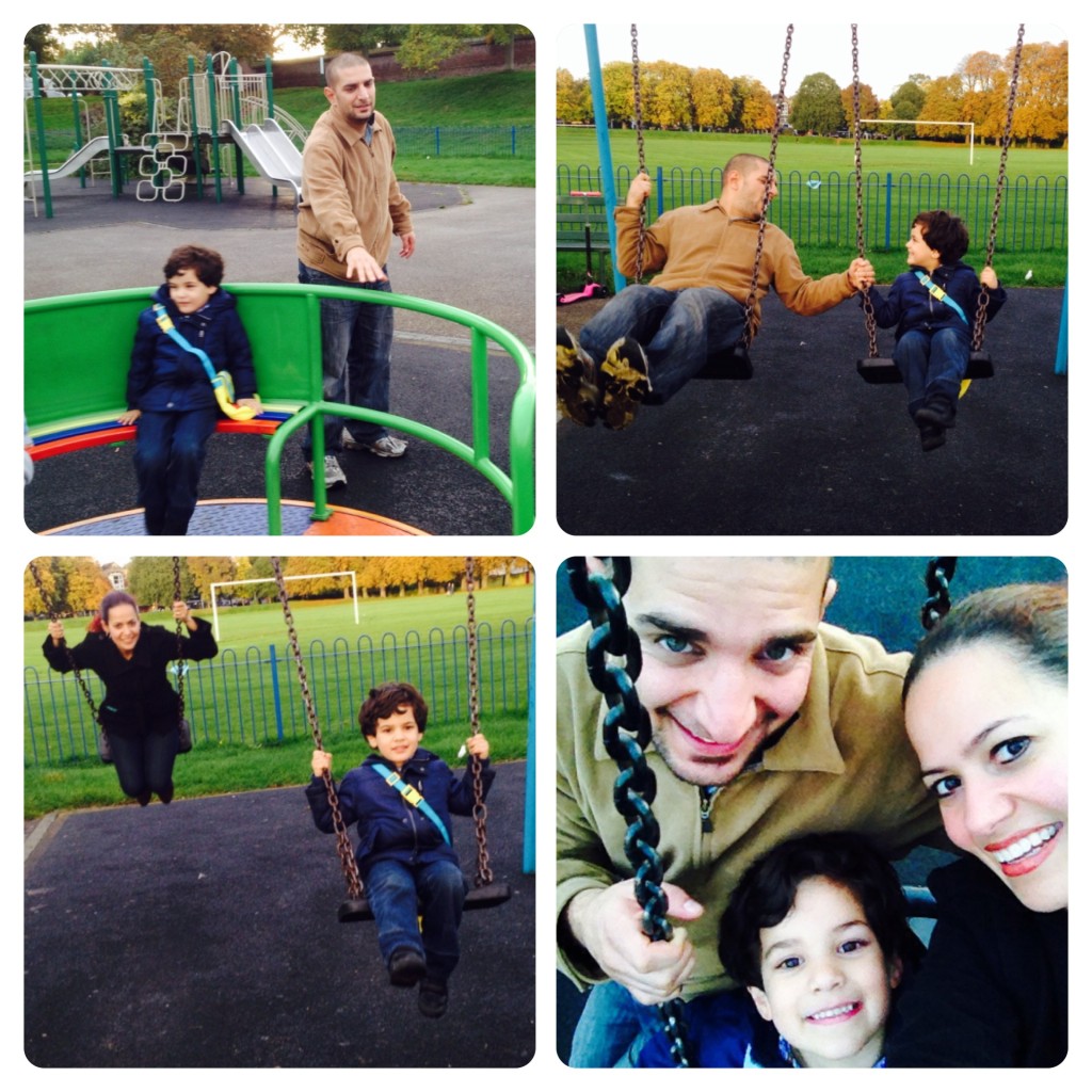 Having Fun in the Swings