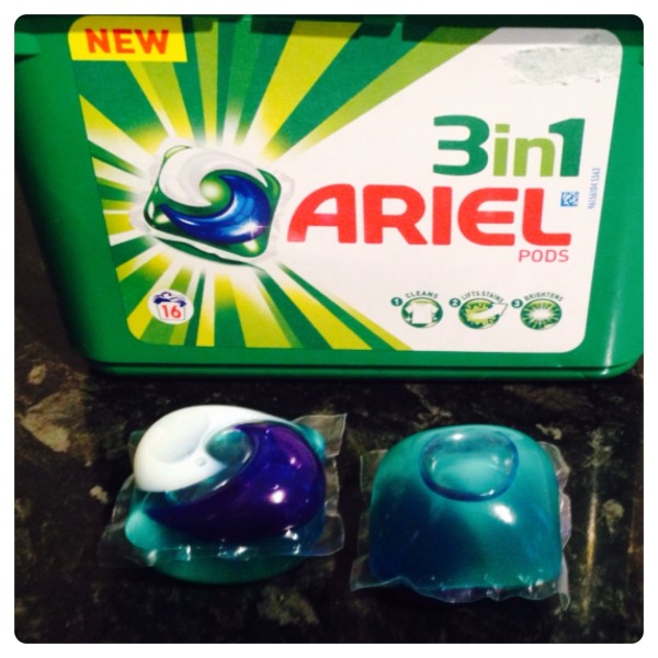 New Ariel 3in1 Pods