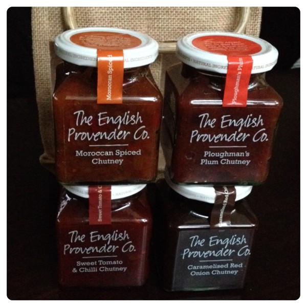 The English Provender Co. Christmas Chutney Gift Set