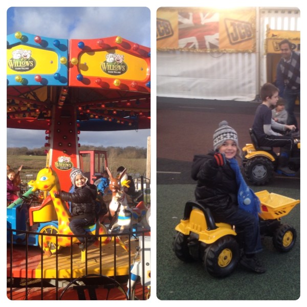 Festive Fun Fair Rides and JCB Young Drivers Zone