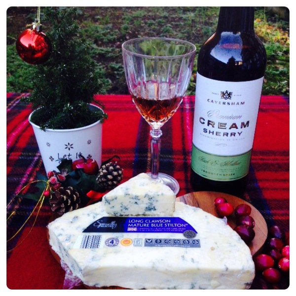 Caversham Cream Sherry with Specially Selected Half Moon Stilton