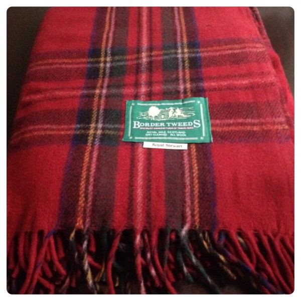 Royal Stewart Tartan Blanket Rug