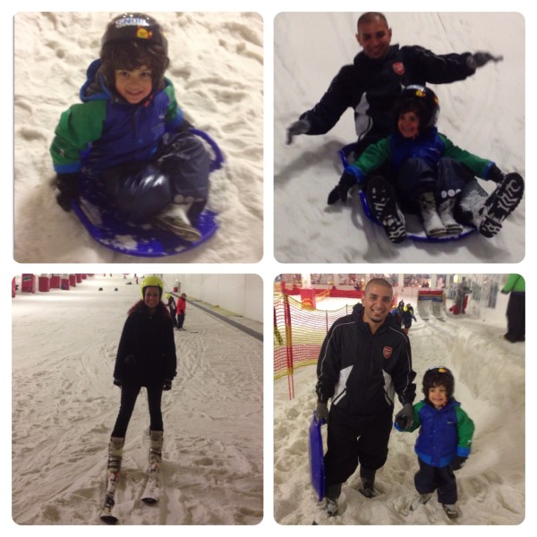 Sledging and Learning to Ski