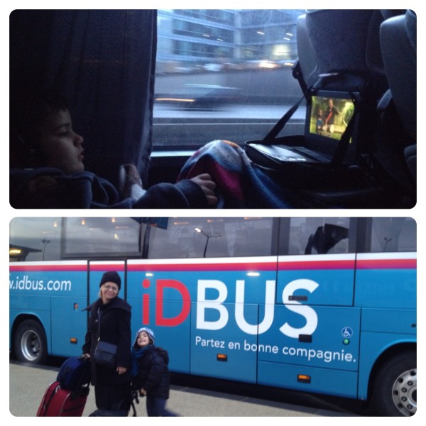 Travelling from London to Paris on iDBUS