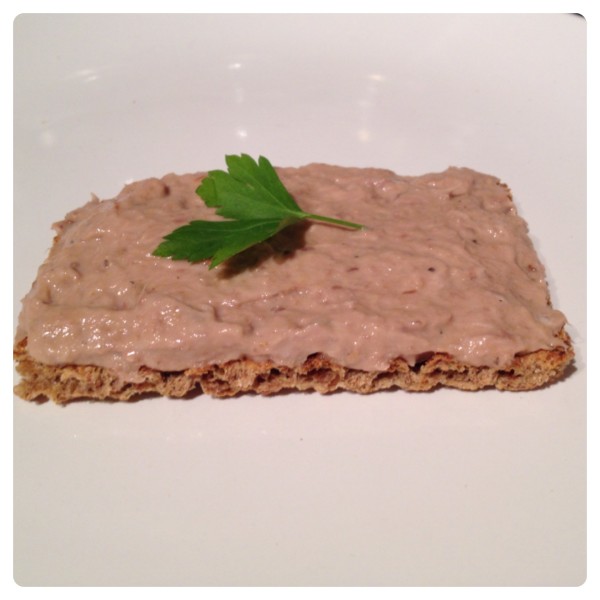 Tuna Pate with Ryvita Cracked Black Pepper Crispbread 